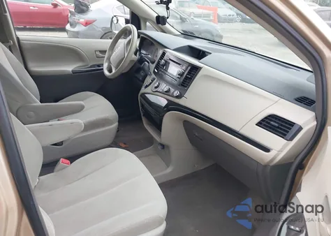 2014 Toyota Sienna L V6 7 Passenger из США, поврежденный, VIN 5TDZK3DC4ES493886